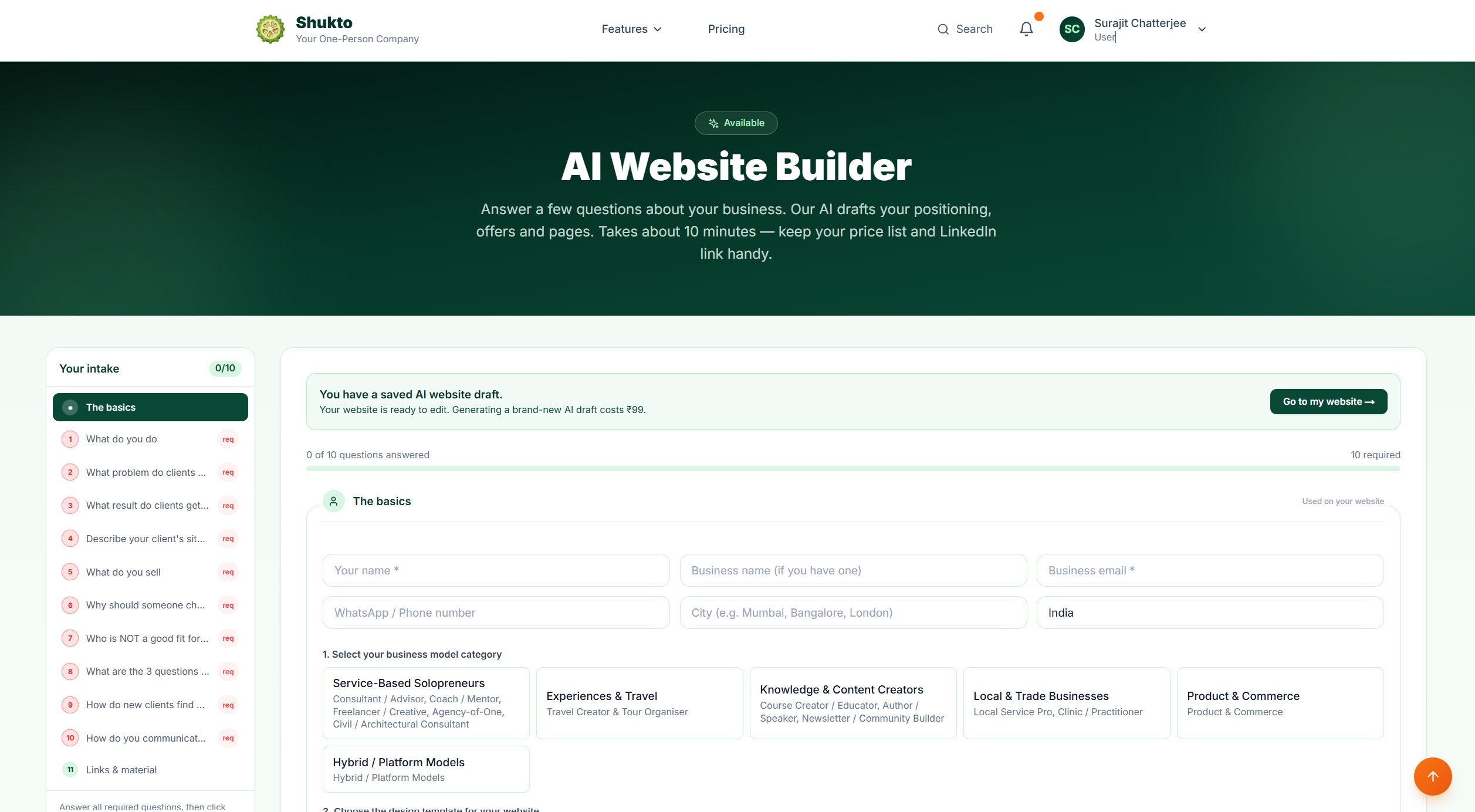 Website Builder